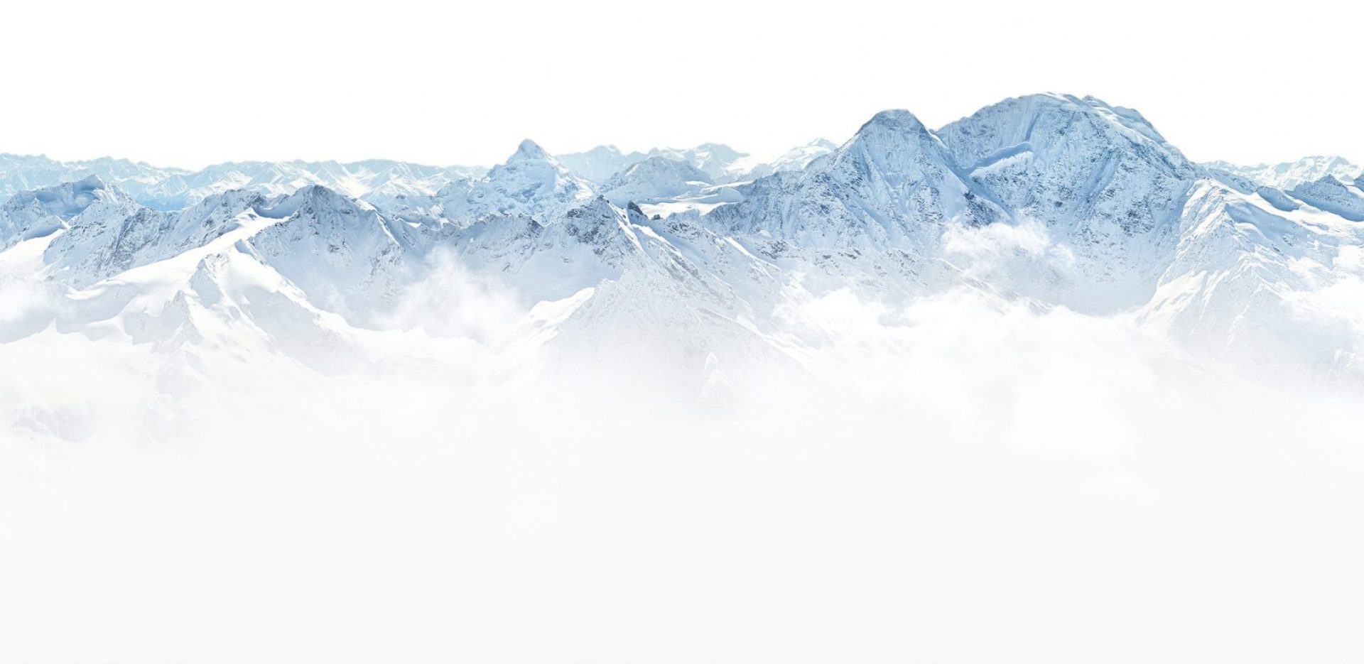 Panorama of winter mountains in Caucasus region,Elbrus mountain, Russia